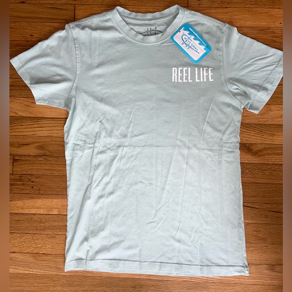 Reel Life Other - NWT Reel Life Men’s Light Blue Short Sleeve T-Shirt Size Small